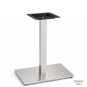 pata central de mesa rectangular 1 tubo