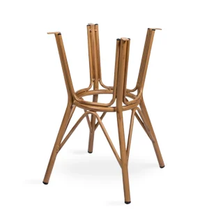 Base Aluminio bambú 4 patas