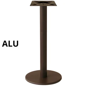 Pata Alta aluminio redonda exterior