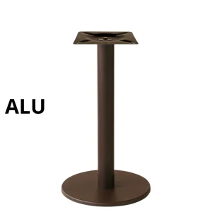 Pata aluminio redonda exterior