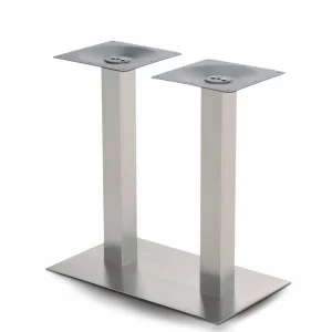 pata central de mesa rectangular doble