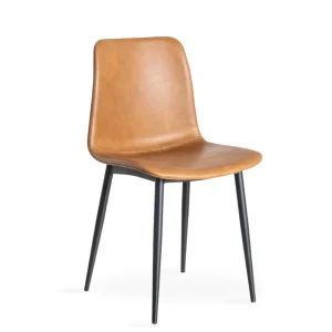 Silla polipiel color Camel LOFT