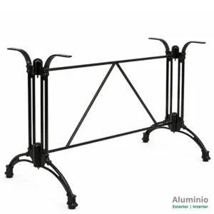 Patas para mesas retangulares de aluminio