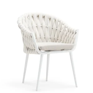 Sillón Aluminio Exterior MONTECARLO Blanco