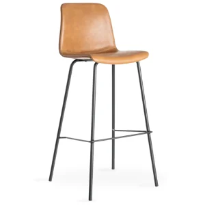 Taburete símil Piel Camel LOFT