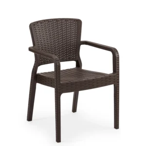 Sillón Polipropileno Wengué MÁLAGA