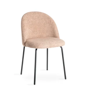 Silla Tapizada Rosada CAMELIA