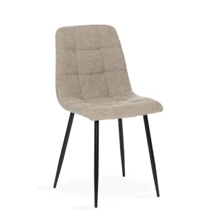 Silla tapizada Taupé ACQUA