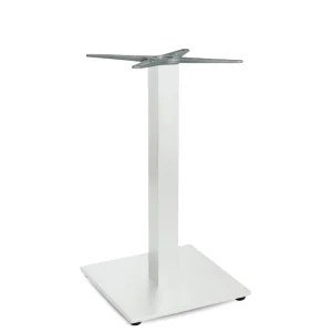 Pie de mesa cuadrado Blanco