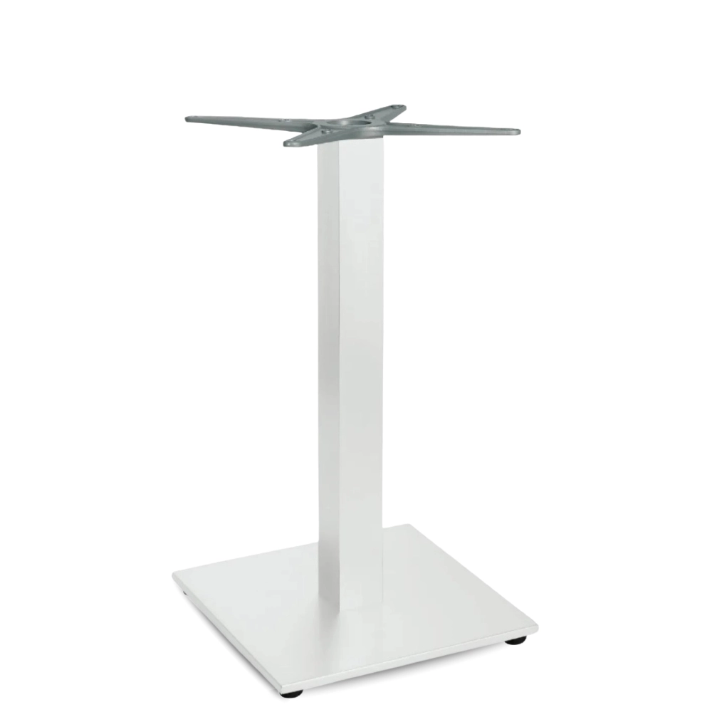 Pie de mesa cuadrado Blanco