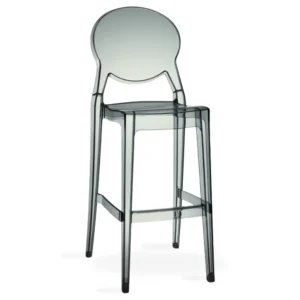 Taburete Policarbonato LUIS XVI Fumé