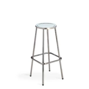 Taburete Alto acero inox CROMO