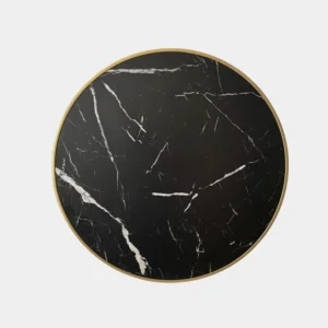 Tablero imitación mármol negro