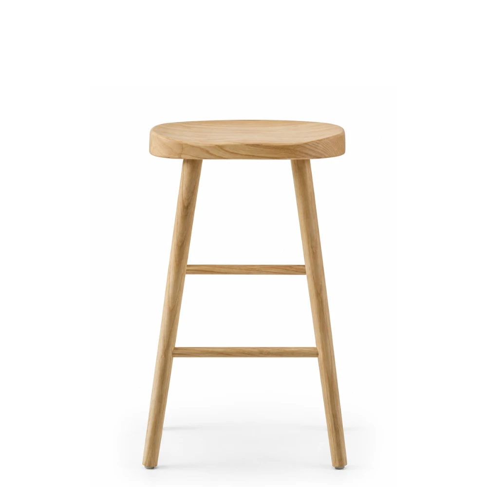 Taburete madera nórdico Bjorn